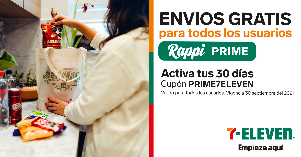 Rappi código para usuarios Prime