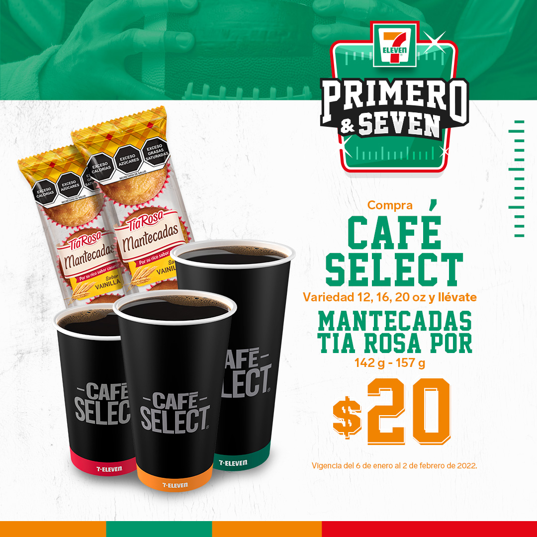 Café Select y Mantecadas Tía Rosa por $20