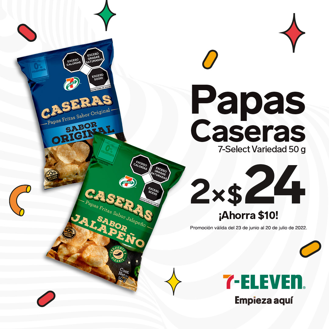 Papas Caseras 7-Select 2x $24